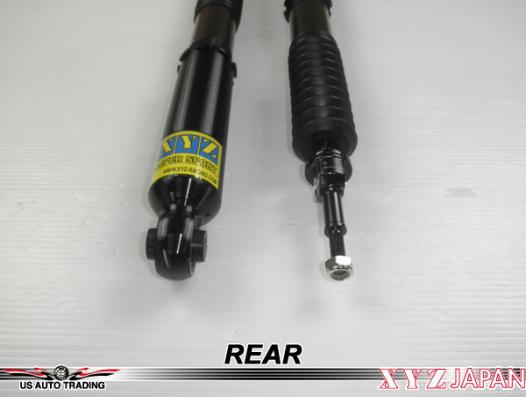 A4 セダン クワトロ B8 8K 車高調 XYZ SSタイプ SS-AU22 工賃セット アライメント込 SS-DAMPER SEDAN quattro 車高調整キット ローダウン