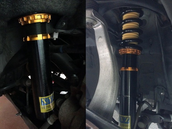XYZ IS250 IS350 GSE20 GSE21 車高調 XYZ SSタイプ SS-LE07 工賃セット
