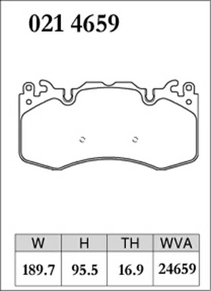 ディクセル ESタイプ フロント左右セット ブレーキパッド レンジローバー スポーツ LW5SA 0214659 DIXCEL ブレーキパット｜ktspartsshop4｜03