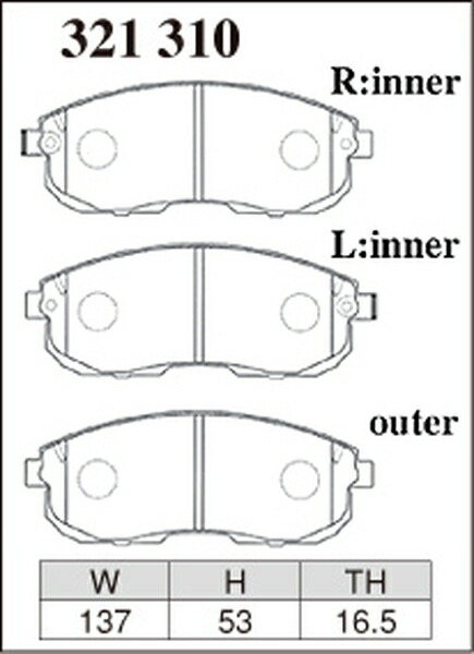 DIXCEL ディクセル Zタイプ フロント左右セット ブレーキパッド 