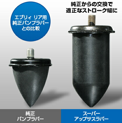 ミラ L275S バンプラバー フロント左右セット エスペリア スーパー 