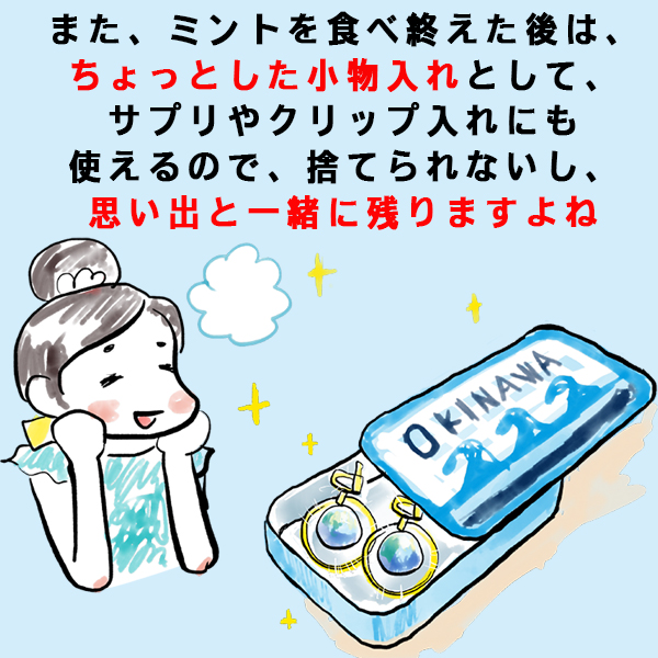 サーティーン 13 ラウンド缶 ミンタブ ミントタブレット ミントタブレット ミント缶 清涼菓子 沖縄県NEXT優良県産品 沖縄