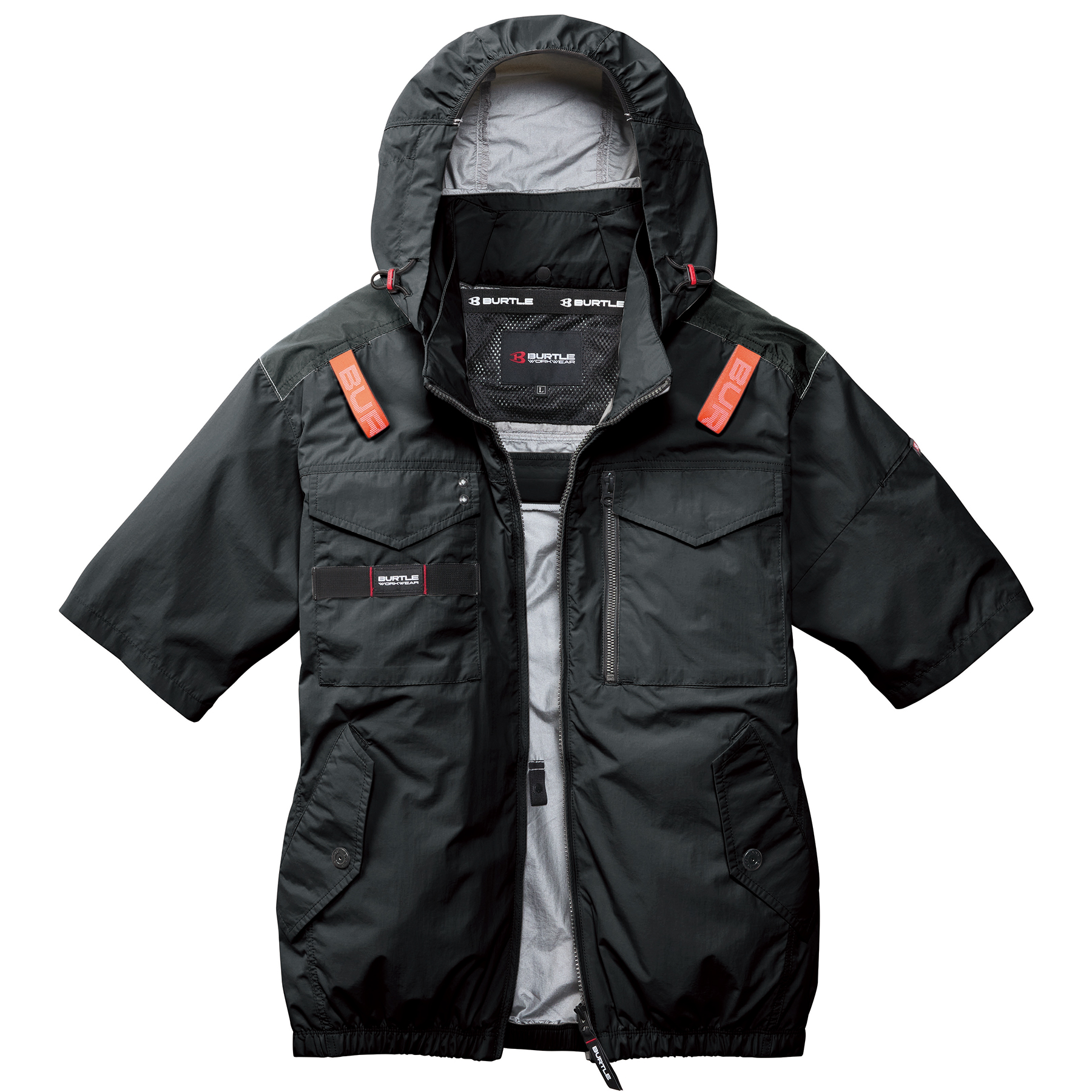 BURTLE（バートル） エアークラフト 2026年型 半袖ブルゾン AC1156 BIG