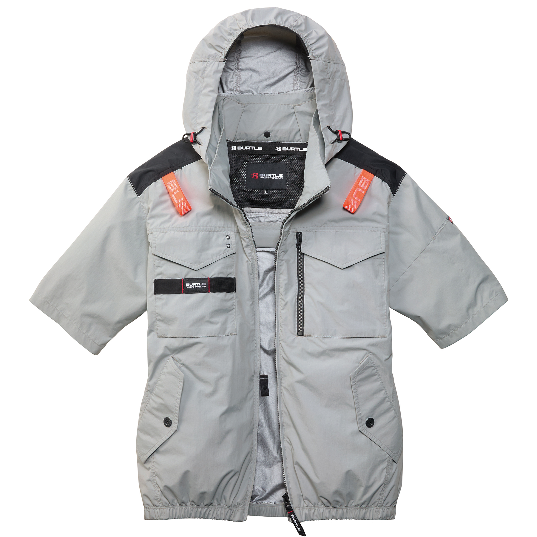 BURTLE（バートル） エアークラフト 2026年型 半袖ブルゾン AC1156 BIG