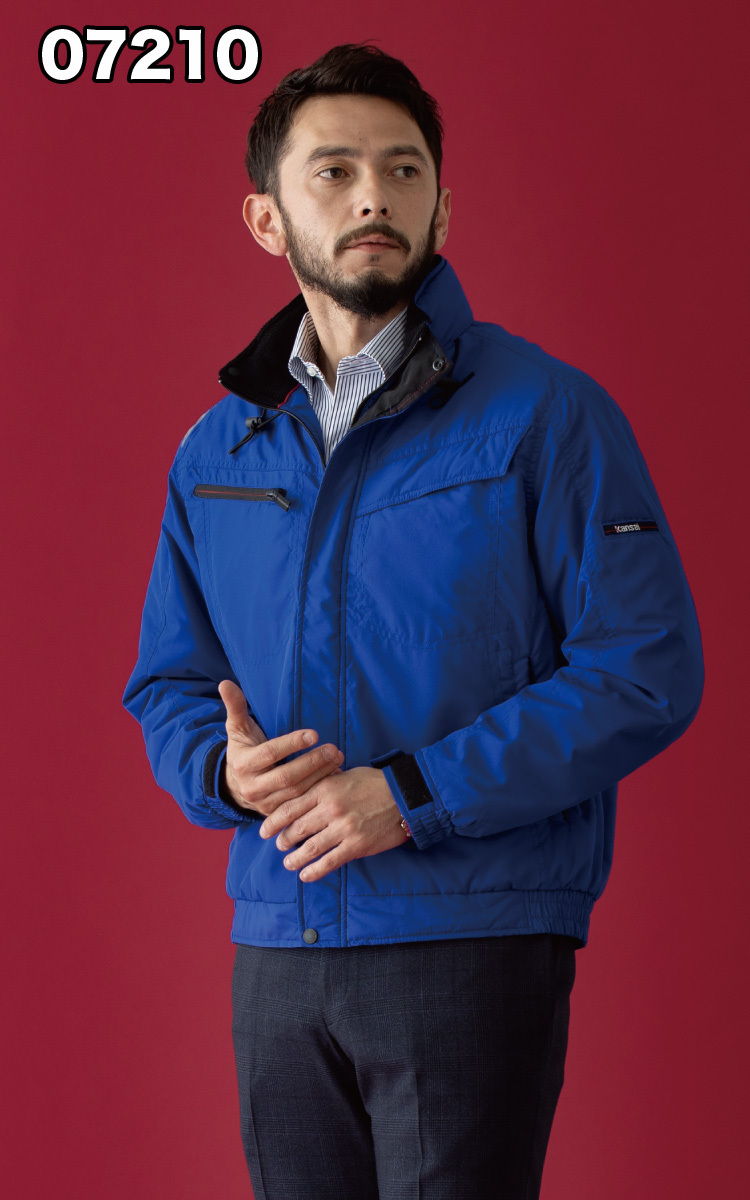 kansai】反射防寒ブルゾン 07210 5L 大きいサイズ 作業着 作業服 蓄熱