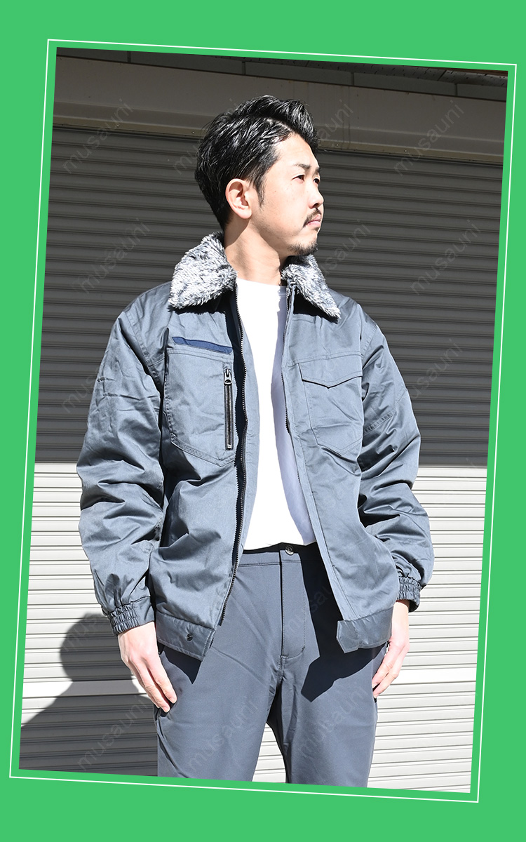 2024年秋冬新作 クロダルマ KURODARUMA 54385 秋冬用 防寒ジャンパー