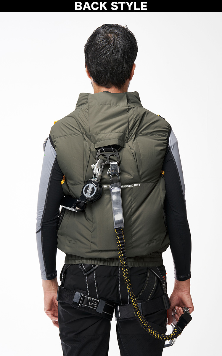 空調風神服チタンべスト HUMMER 09900 海外製24Vバッテリーファン