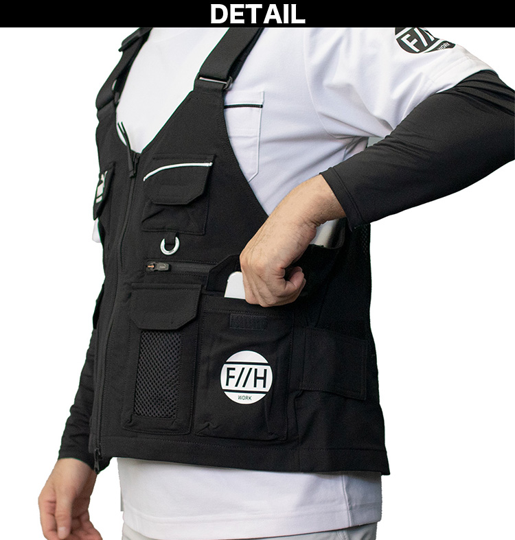 PUMA WORKWEAR WORKWER F//H ワークベスト PW-3012G ヒロミコラボ