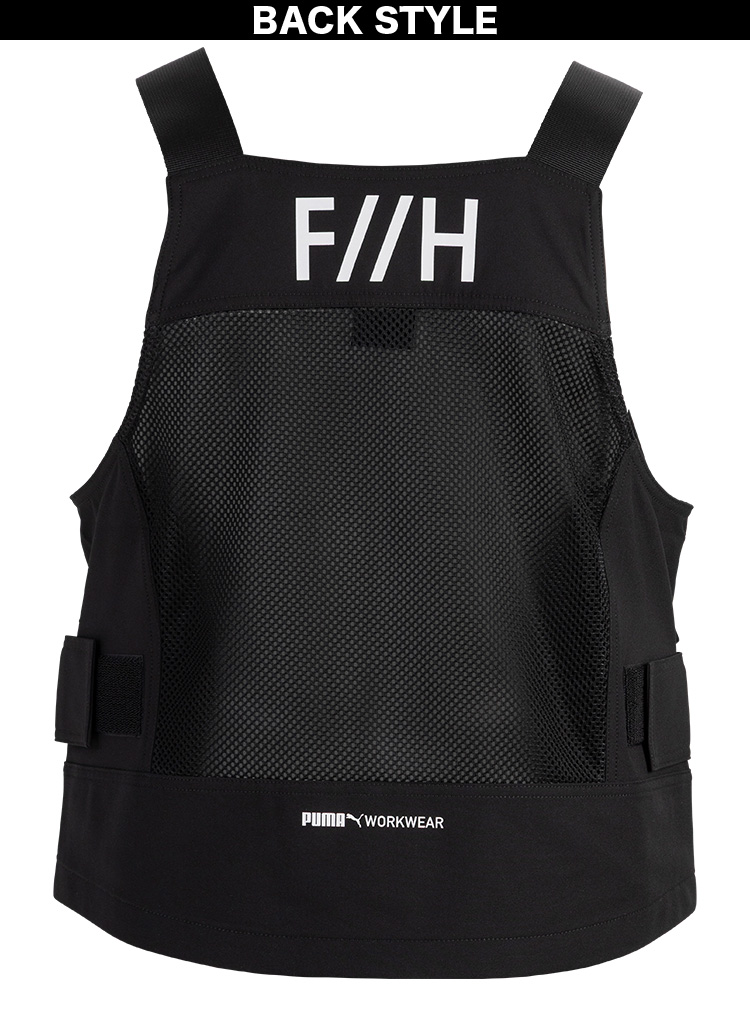 PUMA WORKWEAR WORKWER F//H ワークベスト PW-3012G ヒロミコラボ