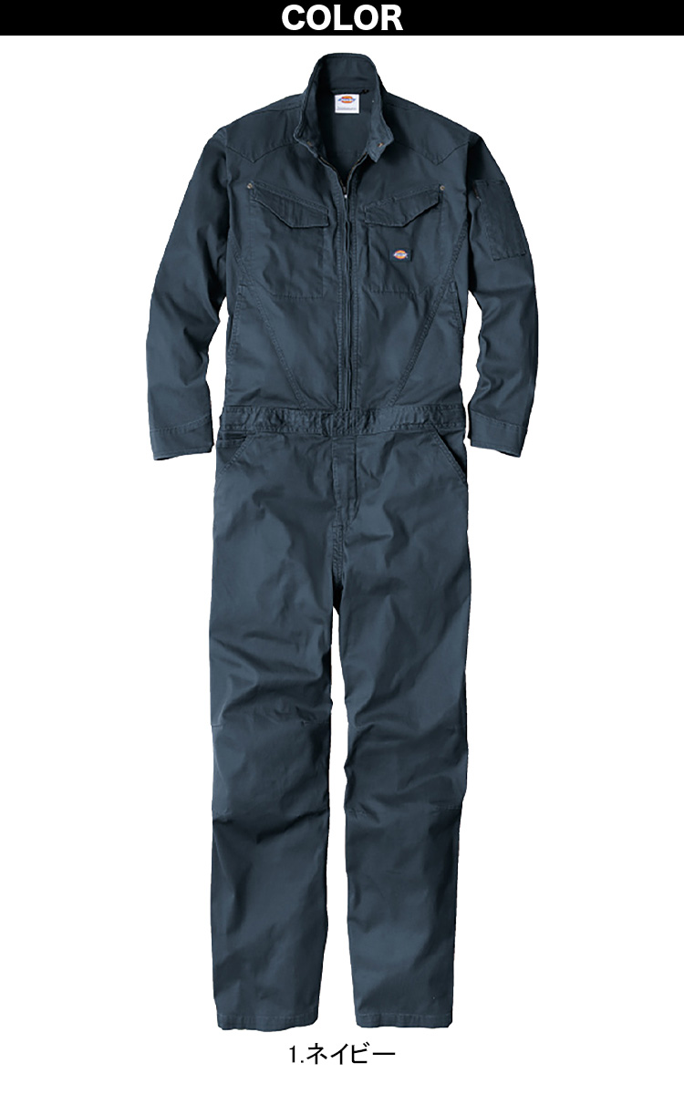 70'復刻Lee ツナギ　つなぎ　ヘリンボーン　Sサイズ　タロンジップ Dickies（ディッキーズ） ストレッチヘリンボーンツナギ D-916 長袖 XS