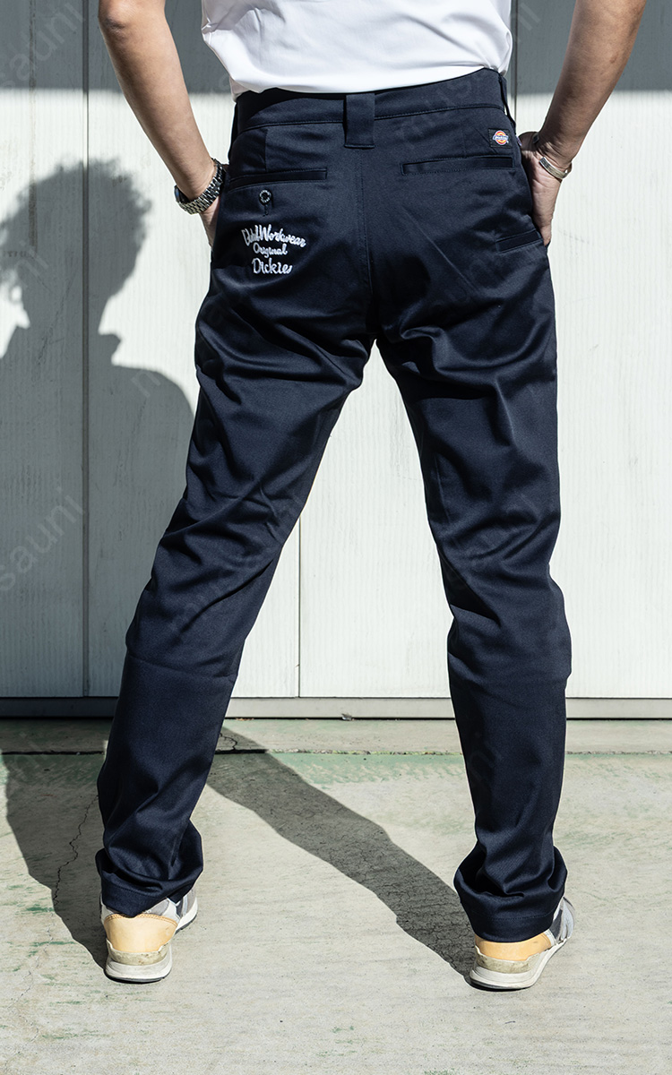 ディッキーズ D-287451 限定刺繍 コーコス ストレートパンツ メンズ