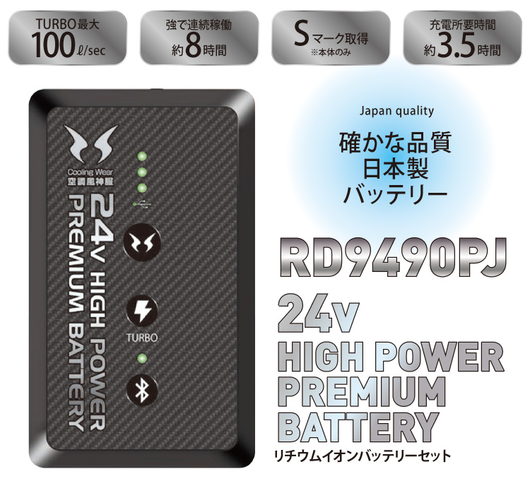 空調風神服 フルハーネス用長袖ブルゾン KF92400G 日本製24Vバッテリーファンセット RD9490PJ RD9410PH/RD9420PH 綿100％ 空調作業服 サンエス 電動ファン用ウェア 2重比翼で風や火花の侵入を防ぐ 丈夫な2重肩ヨーク 春夏作業服 空調風神服 フルハーネス用長袖ブルゾン KF92400G 日本製24Vバッテリー