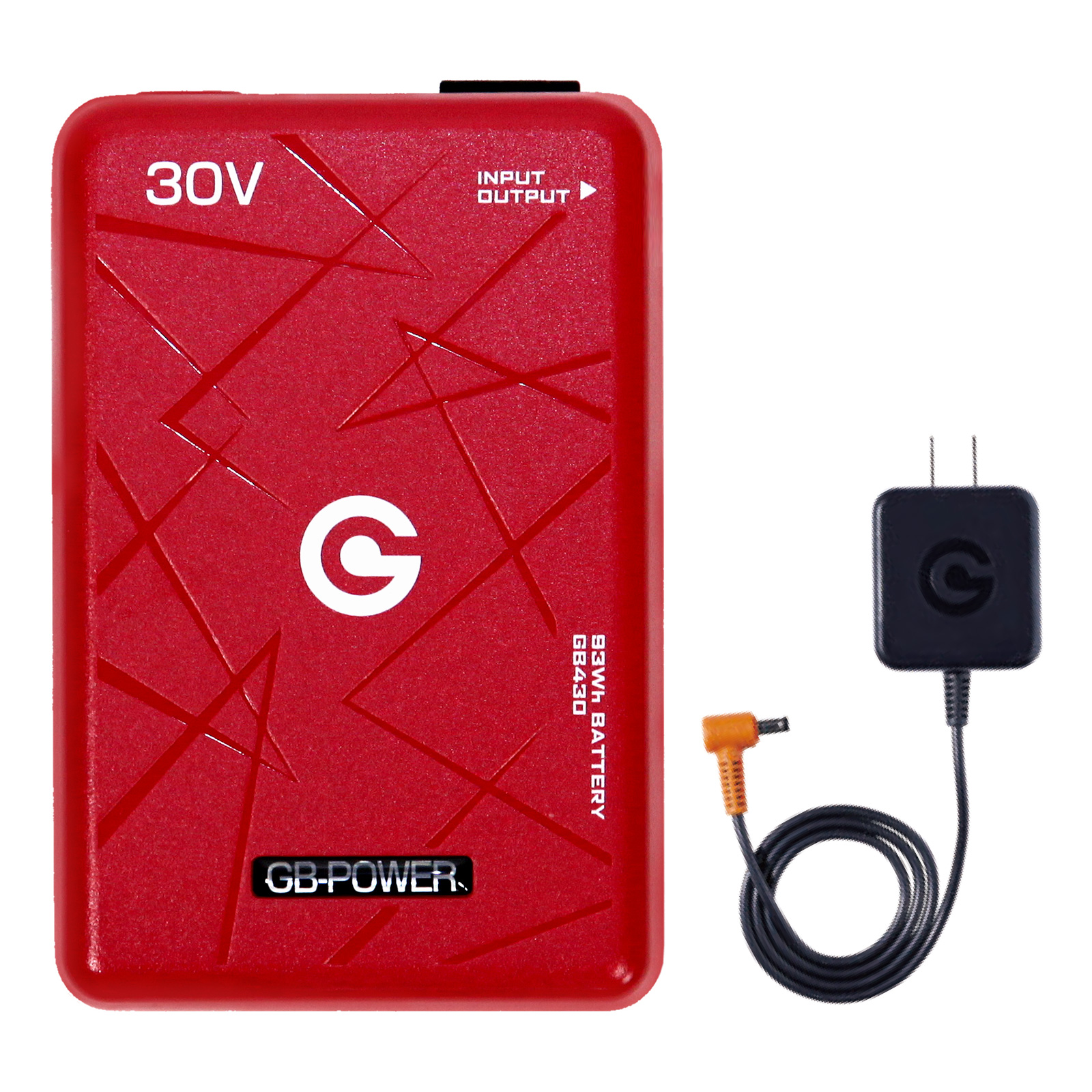 GB-POWER GB430-R 30V バッテリー 本体 長信ジャパン30V バッテリー Pro GB430 最大風量123L/秒 本体重量432g