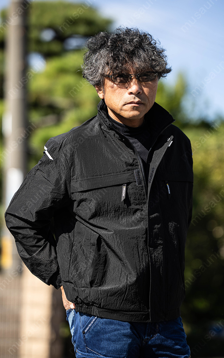 寅壱 ライト防寒ジャケット 2590-124 M-5L 裏フリース 保温 軽量