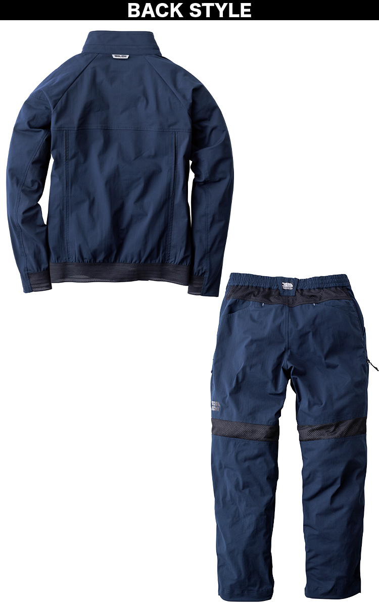 寅壱 2025年新商品 ワークジャケット ワイドカーゴ 上下セット 9283