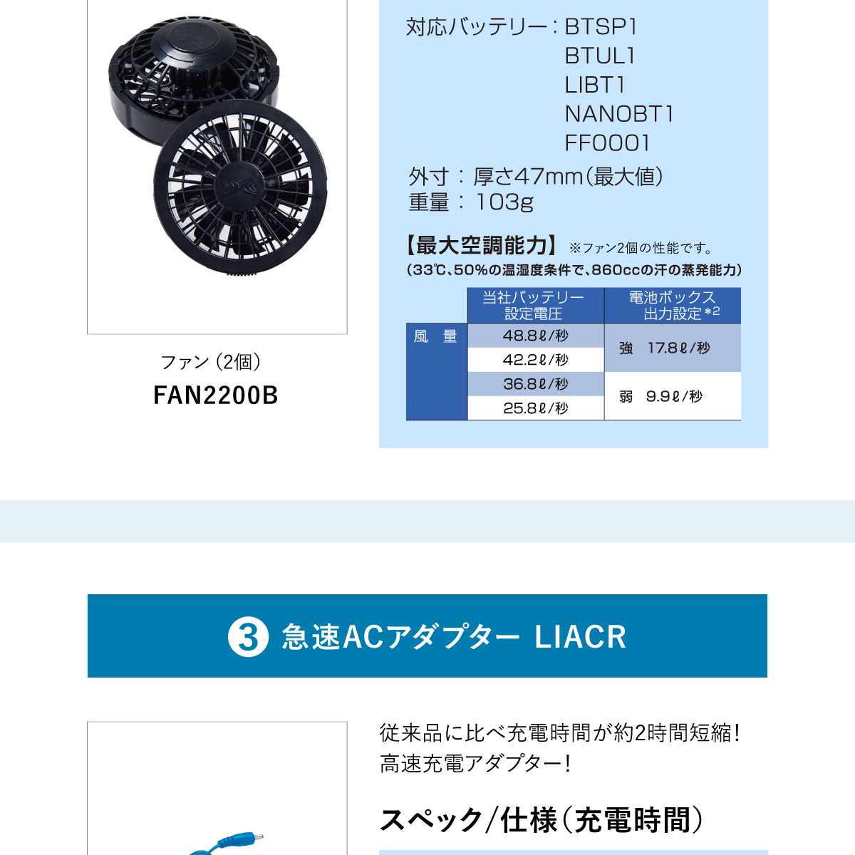 空調服　スターターキット ブラック FANBT2BBOX Amazon.co.jp: 株式会社空調服専用 スターターキット(FANBT2BBOX