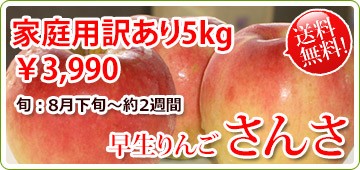 さんさ 早生りんご