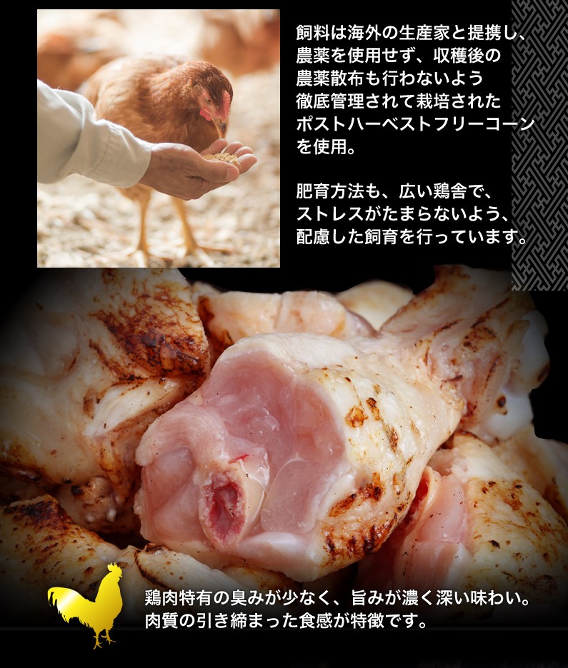 鶏肉特有の臭みが少なく、旨味が濃く深い味わい