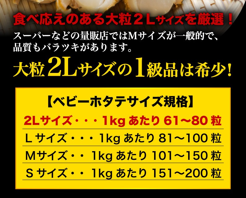 大粒2Lサイズの1級品は希少！