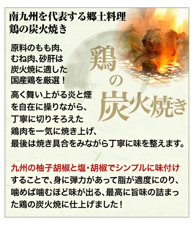 宮崎県産鶏のもも肉とむね肉 柚子胡椒と塩・呼称でシンプル味付け