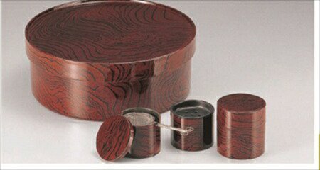 茶器 ケヤキ木目(Ａ) 切立茶こし金具 ※画像はセットになっておりますが茶こし金具のみの販売となります ※受注製品のため返品はお断りいたします