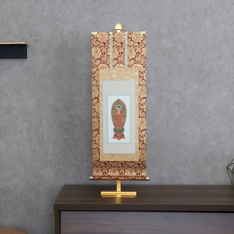 中国美術 吊灯籠 唐木風透かし吊灯篭 手書きガラス絵 牡丹灯籠