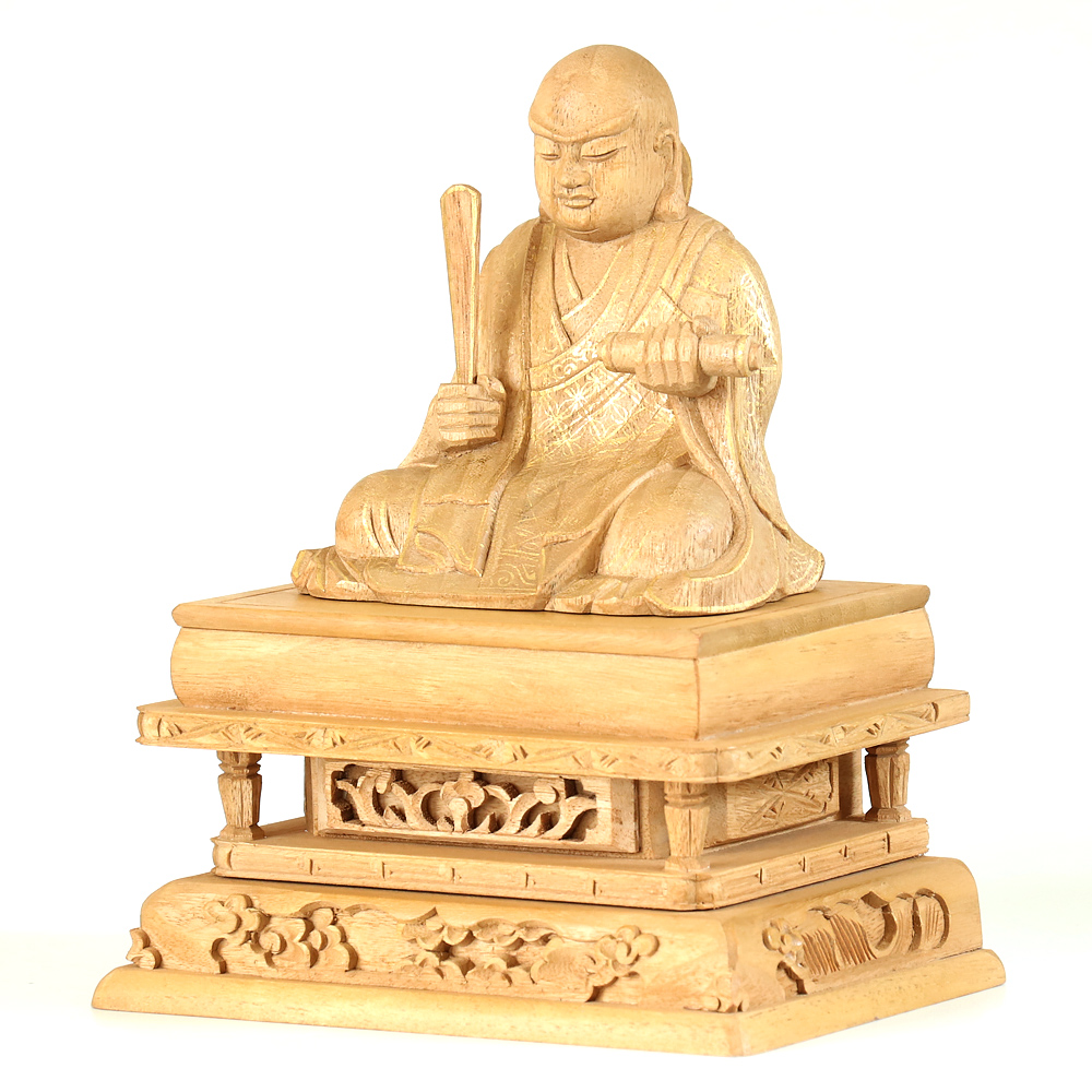 ミニ仏像 かわいい お釈迦様 ブッダ 木彫 ツゲ 置物 オブジェ