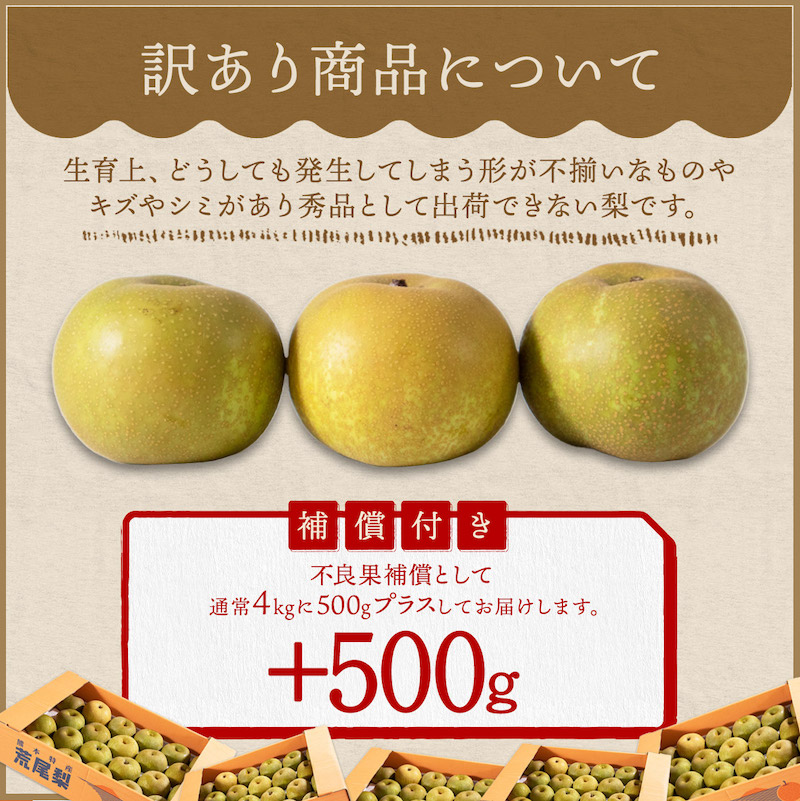 送料無料】 梨 熊本産 訳あり 約4.5kg 4kg＋500g補償 8-24玉 完熟なし 甘い 美味しい 濃厚 ジューシー 幸水 豊水 常温便  :wakenasi:肥後 中村屋 - 通販 - Yahoo!ショッピング