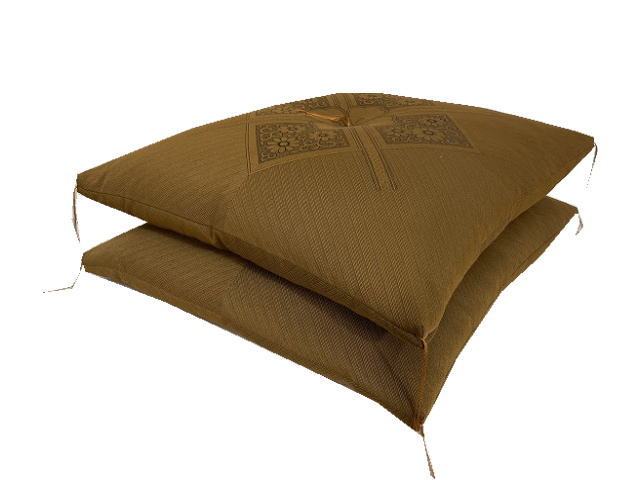 座布団 2枚セット 厚い 大きめ 八端判 59×63cm 日本製 綿100% 法事