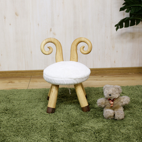 キッズチェア 木製 子供椅子 アニマルチェア かわいい 北欧 子供 椅子 チェア どうぶつ｜kumamok｜02