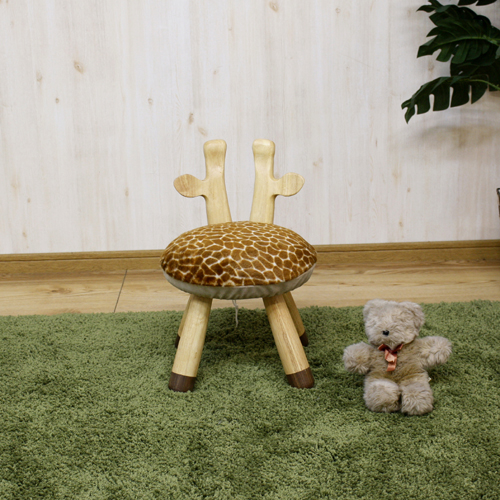 キッズチェア 木製 子供椅子 アニマルチェア かわいい 北欧 子供 椅子 チェア どうぶつ｜kumamok｜07