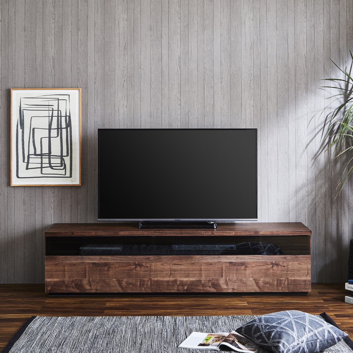 テレビ台 ローボード 完成品 幅180 TVボード リビング収納