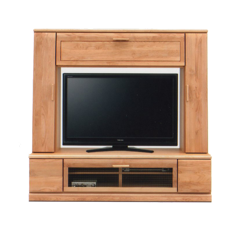 テレビボード 160cm 壁面収納 ハイタイプ リビング収納 木製 国産 開梱