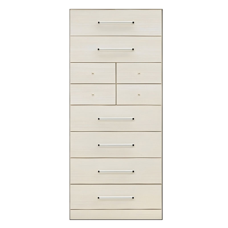 タワーチェスト 幅80cm 引き出し収納 ワードローブ 収納 大容量 完成品