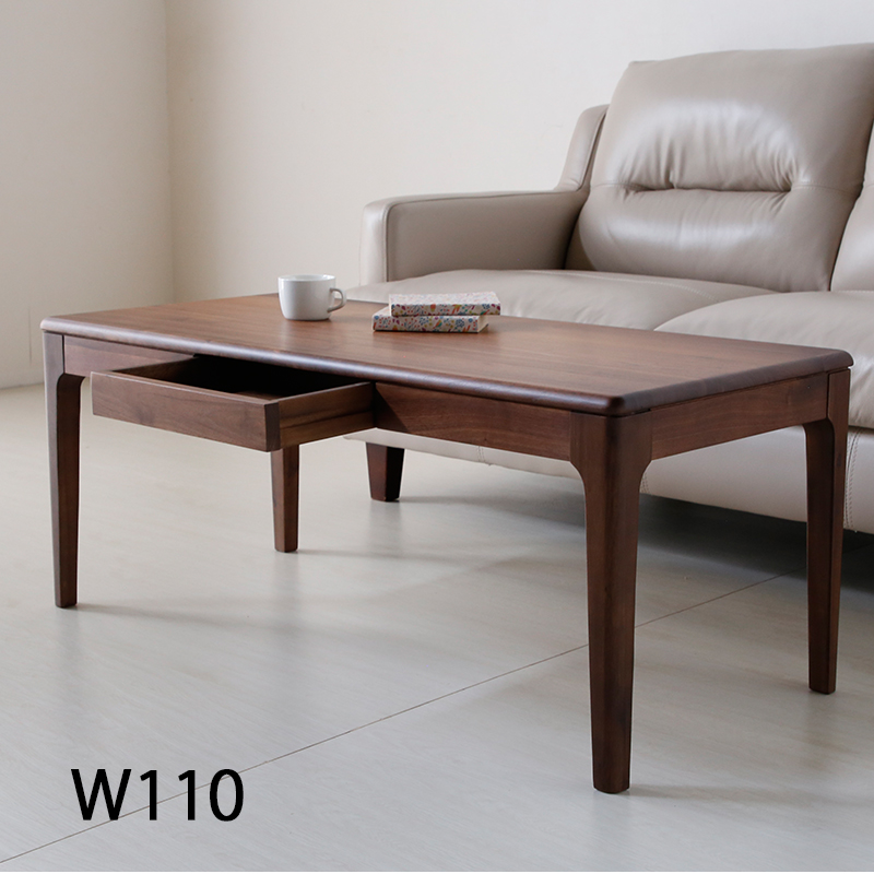 【幅110㎝】センターテーブル 引き出し 棚あり ローテーブル【ブラウン】 楽天市場】センターテーブル 幅110 ローテーブル 木製 ブラウン