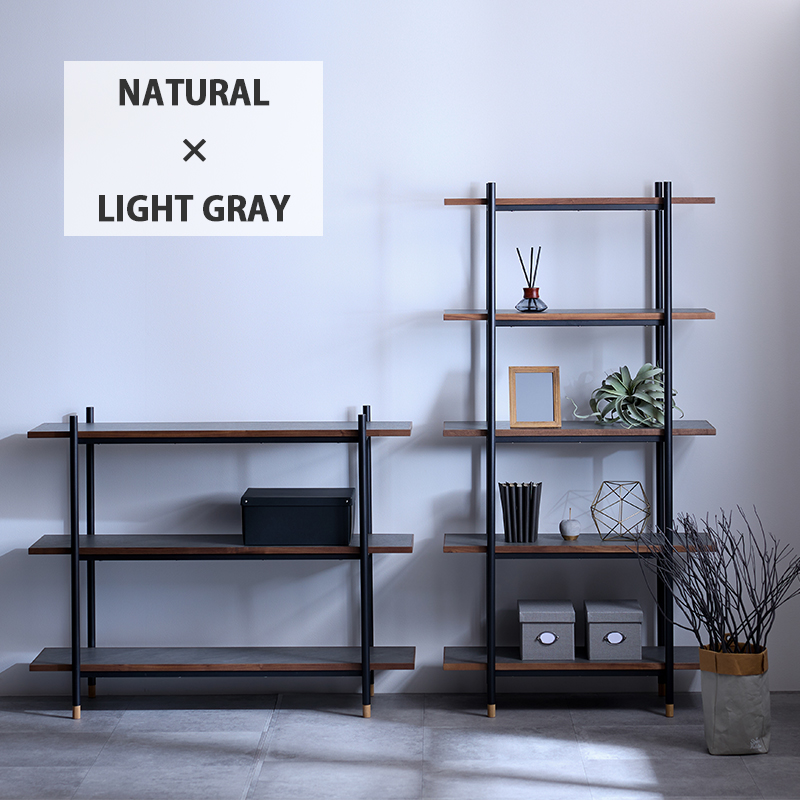 ラック 棚 オープンシェルフ 幅85 リビング収納 シェルフ オープン