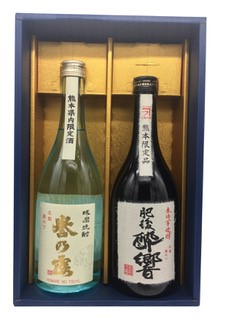 深野酒造 熊本限定 飲み比べセット 白麹仕込 誉の露 球磨焼酎 720ml 25