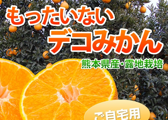もったいない!デコみかん