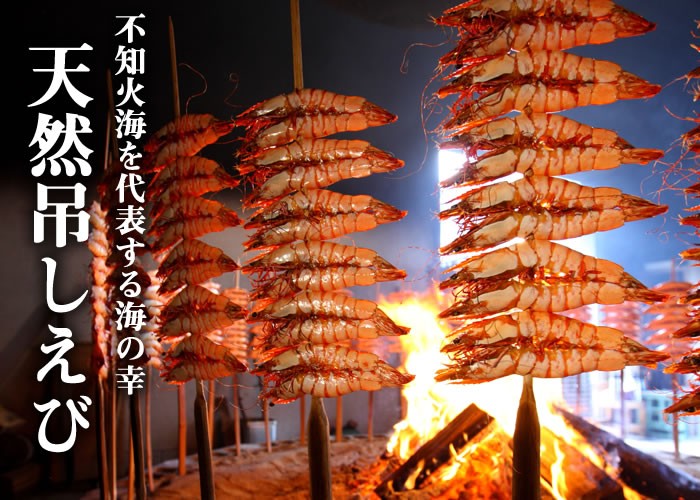 天然吊るしえび