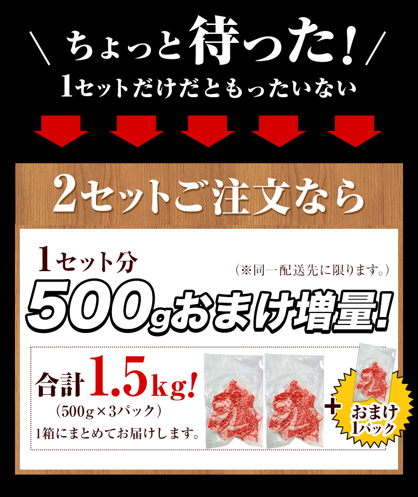 セールで半額 黒毛和牛 切り落とし こま切れ肉...の詳細画像3