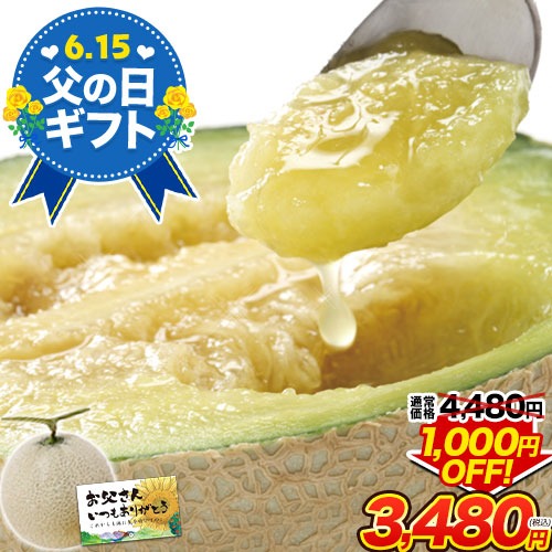 メロン 父の日 早割 九州産 マスクメロン 秀品 2L 1玉 メッセージカード 送料無料 約1.2kg以上 熨斗 のし 贈答  《6月上旬から6月中旬頃より発送予定》