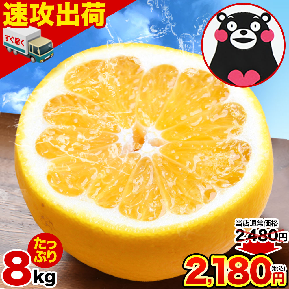 ヤングリヴィング【新品未開封】グレープフルーツ&タンジェリン2本セット セールで2180円 大容量 8kg 河内晩柑 訳あり みかん 和製