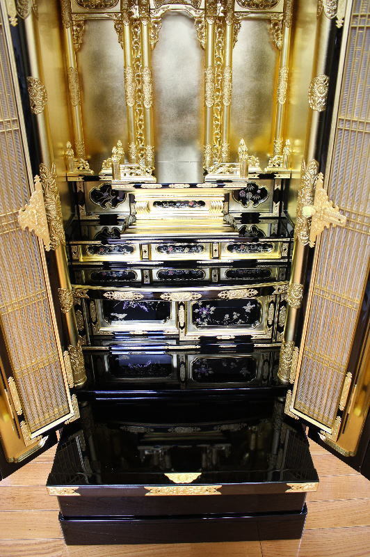 仏壇 金仏壇 浄土真宗西 本願寺派 清水20号 着後レビューで専用仏具