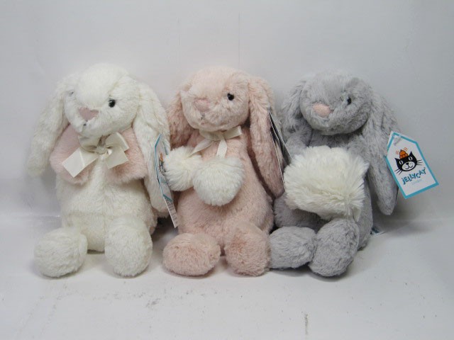 Jellycat store snow bunny