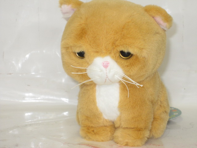 ねこのぬいぐるみ 内藤デザイン もちゃぼんぼん : ぬいぐるみのくま