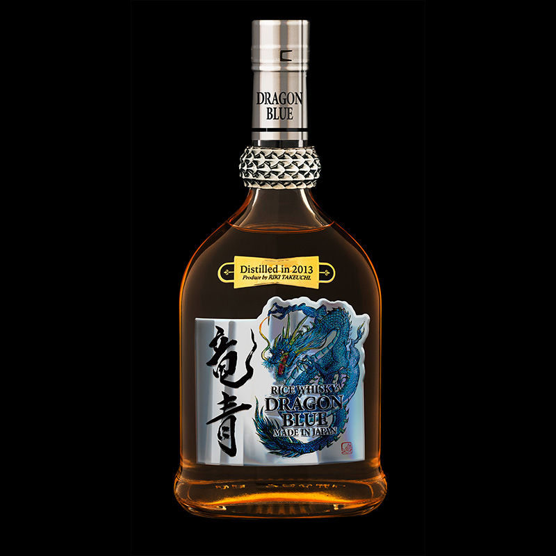 竹内力プロデュース DRAGON BLUE 45度 750ml - 洋酒