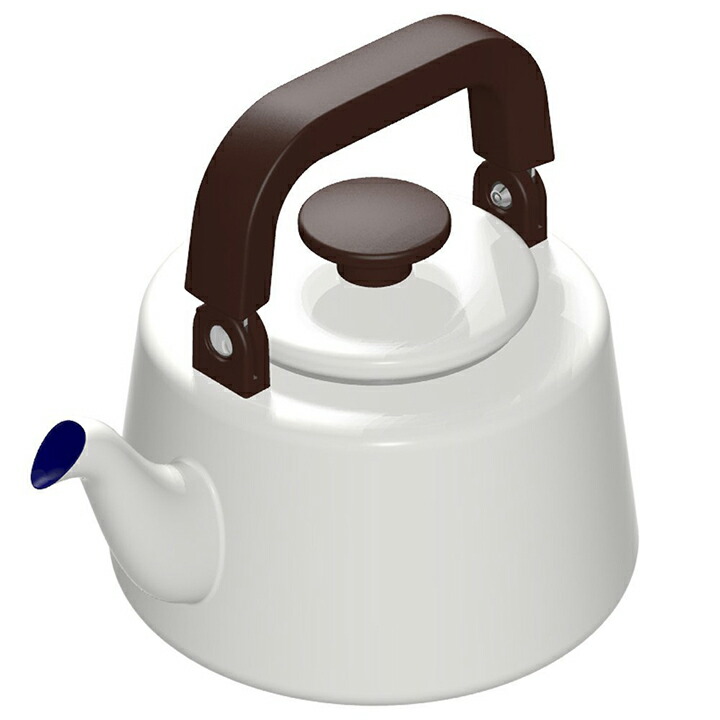 即納可 フィーカ ティーケトル 2.1L ホワイト Cookvessel(クック