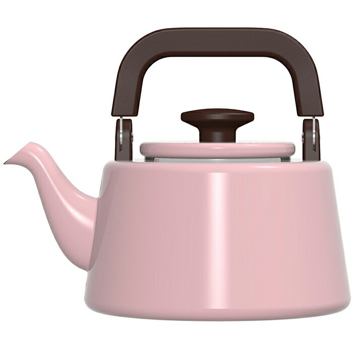 即納可 フィーカ ティーケトル 2.1L ピンク Cookvessel(クックベッセル
