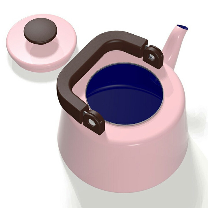 即納可 フィーカ ティーケトル 2.1L ピンク Cookvessel(クックベッセル