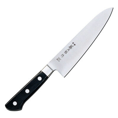 Tojiro 藤次郎 F-518 牛刀 180mm 粉末ハイス鋼割込シリーズ （口金付